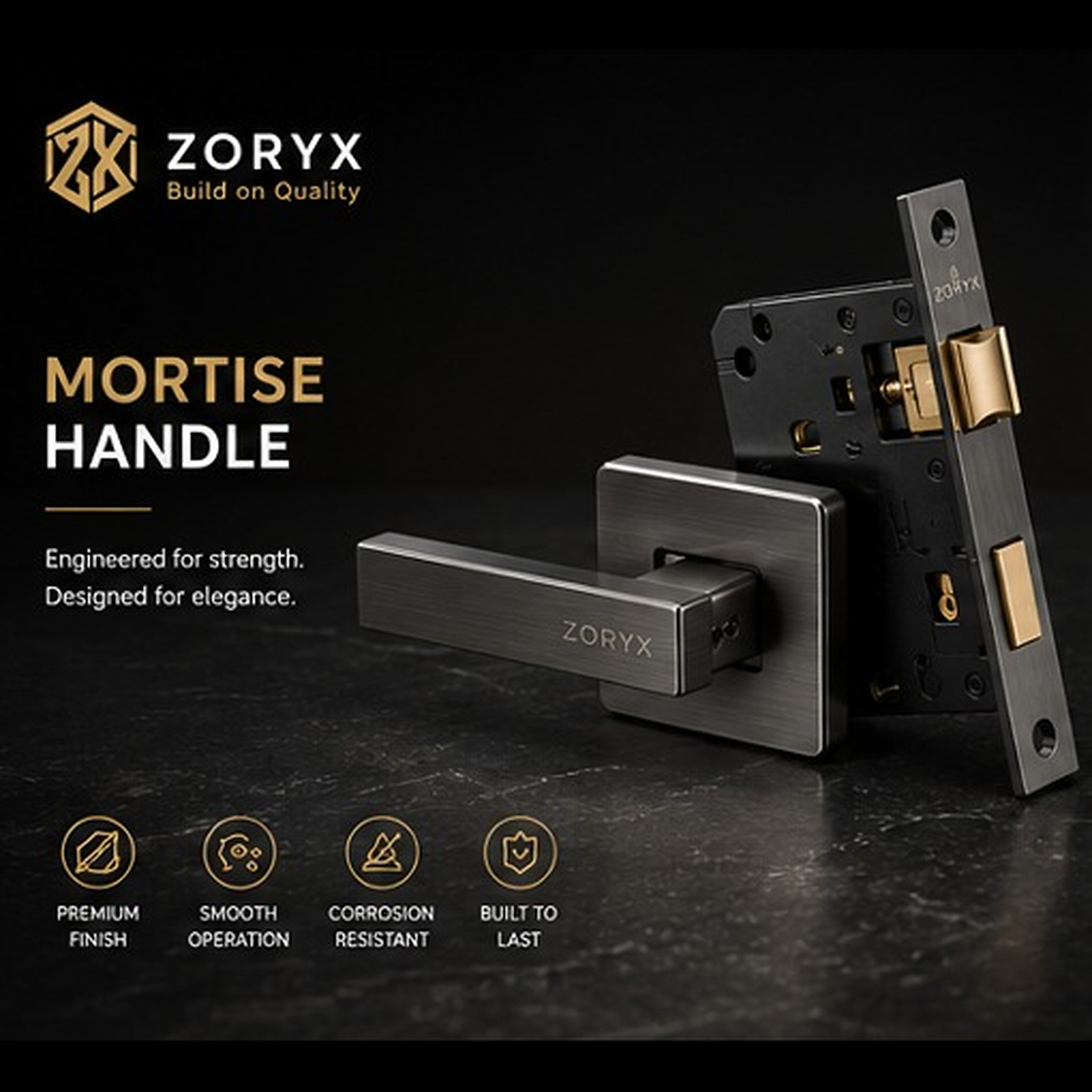 ZORYX Mortise Handle
